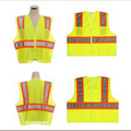 High Visibility ANSI Class 2 Safety Vest